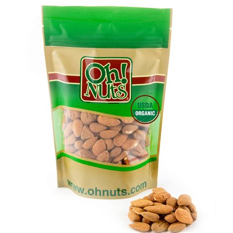 Usda Organic Raw Almonds 8 Oz Bulk Almonds Bulk Nuts And Seeds Oh