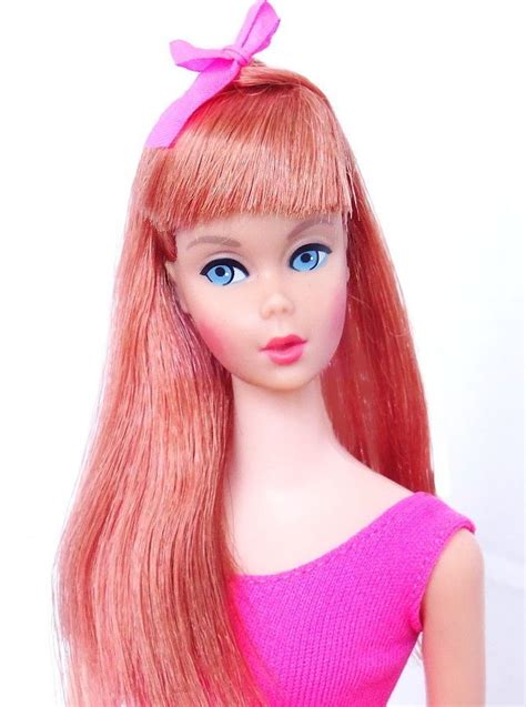 Rare Vintage Redhead Titian Stancdard Barbie Doll Mint