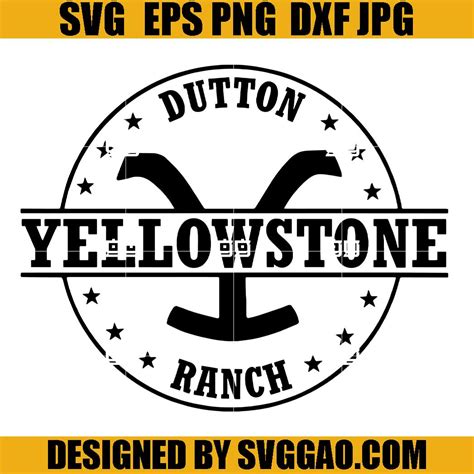 Yellowstone Dutton Ranch Svg Y Svg Yellowstone Svg