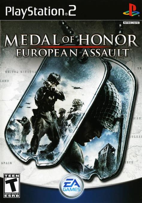Medal Of Honor European Assault Sony Playstation 2 Game