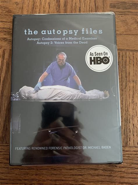 The Autopsy Files Dvd Dvds And Blu Ray Discs