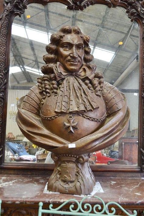 Imposing French Terracotta Bust Of King Louis Xiv Bustsheads