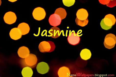 Jasmine Name Wallpapers Jasmine ~ Name Wallpaper Urdu Name Meaning Name Images Logo Signature