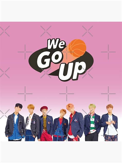 We Go Up Logo Pink Nct Dream Poster For Sale By Duckiechan