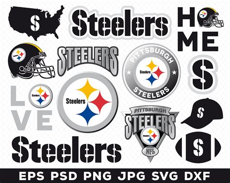 Svg Files Pittsburgh Steelers Svg Free - Pittsburgh Steelers Svg Dxf