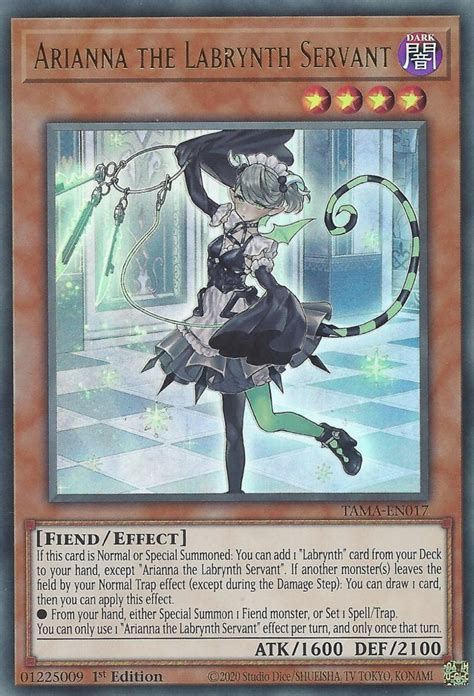 Arianna The Labrynth Servant Yu Gi Oh Cards Out Of Games