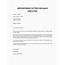 Appointment Letter For Sales Executive