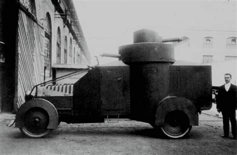 Autoblinda Ansaldo Lancia 1z Mod1915 Italian Armored Car Ww I