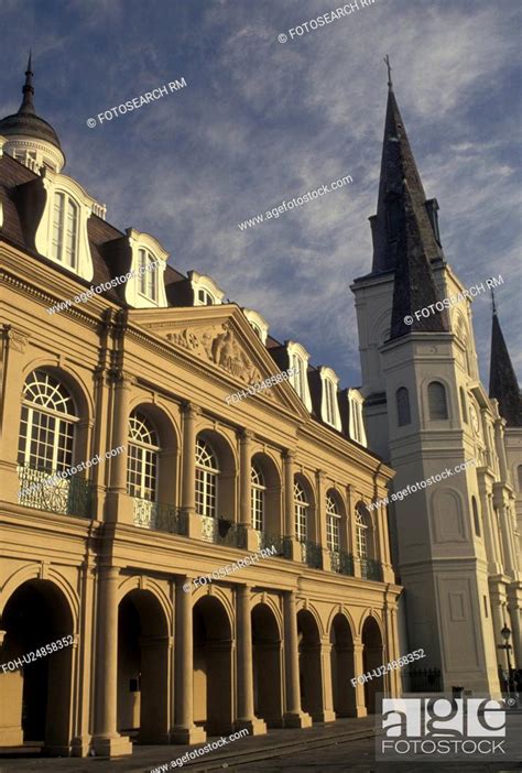 New Orleans Church Saint Louis Cathedral French Quarter Louisiana