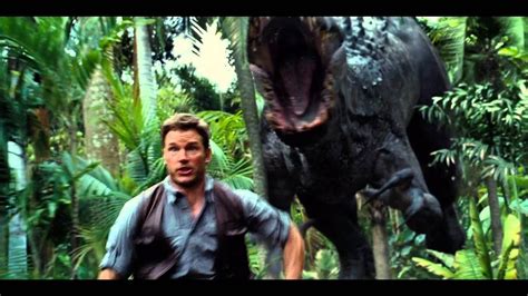 Indominus Rex Escape Scene Jurassic World 2015 Movie Clip Youtube