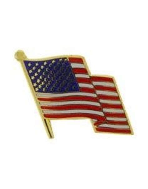 Pin Usa Flag Wavy Ii Military Outlet