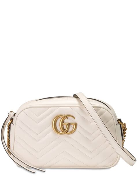 Gucci Gg Marmont Leather Camera Bag For Women