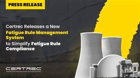 Certrec Releases A New Fatigue Rule Management System To Simplify