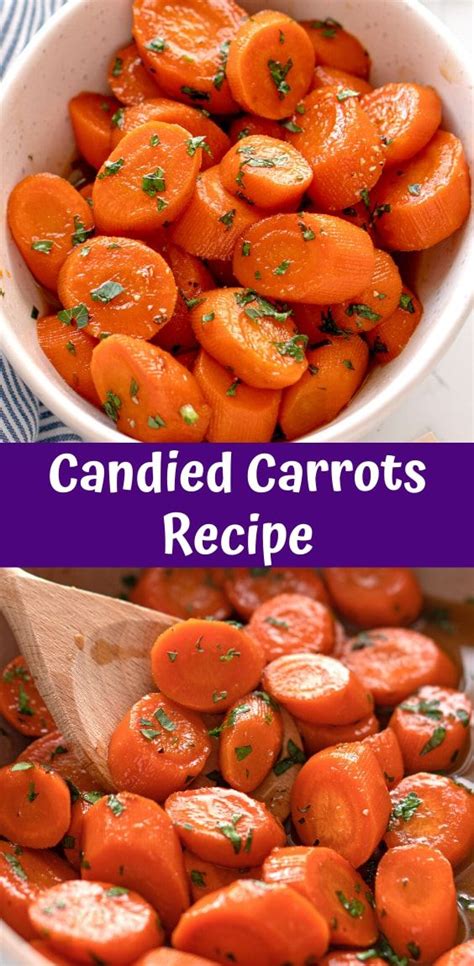 A true blue exotic dish! Candied Carrots is a simple, tasty, healthy and colorful ...