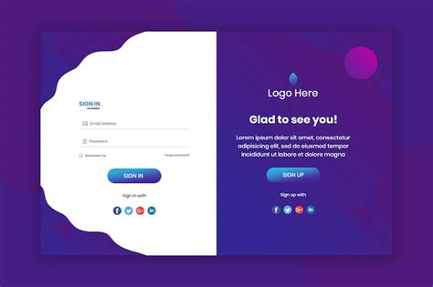 Login Form Psd 9000 High Quality Free Psd Templates For Download