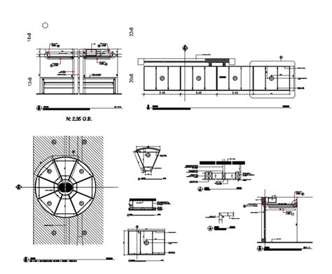 Details Of Suspended Building Ceiling Structure Dwg File Cadbull
