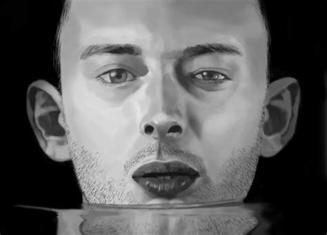 Pencilwerx Patreon Digital Portrait Thom Yorke Radiohead Patreon
