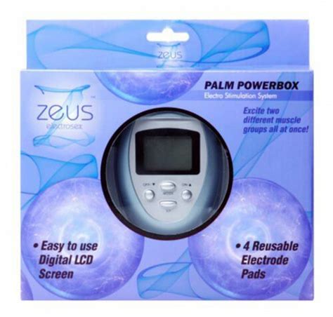 Zeus Electrosex Palm Powerbox Electro Stimulation 6 Modes Estim Bondage