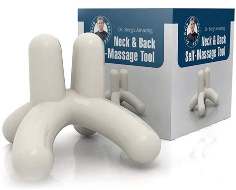dr berg s self massage tool handheld neck and lower back massager