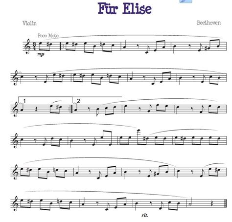 Fur Elise Piano Sheet Music For Beginners Pdf Free Free Resources Blog