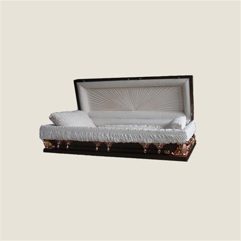 18 Gauge Gasketed Full Couch Burgundy Multi Size Casket A Monument
