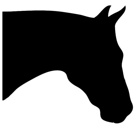 Horse Head Clip Art Horse Silhouette Horse Head Bowing Horse