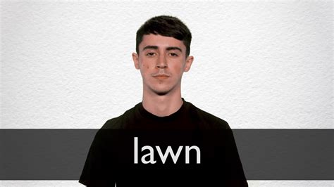 How To Pronounce Lawn In British English Youtube
