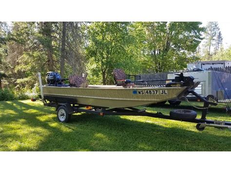 1980 Lund Aluminum Jon Boat Powerboat For Sale In Wisconsin