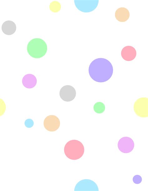 Polka Dots In Pastel Colors Clipart I2clipart Royalty Free Public