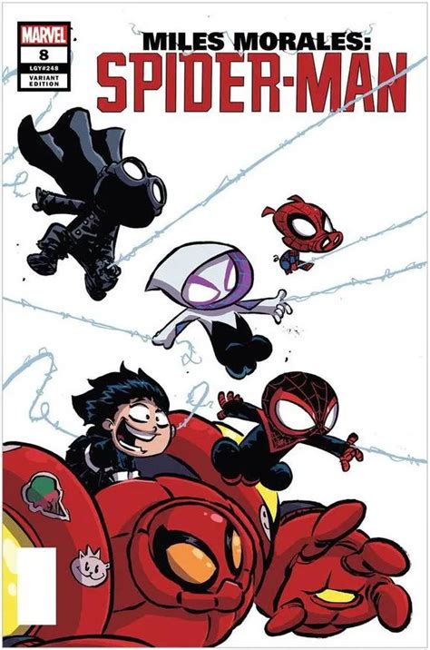 Superhero Comics Marvel Miles Morales Spider Man Sdcc 2019 Skottie