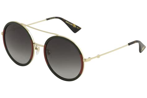 gucci women s gg0061s gg 0061 s round sunglasses