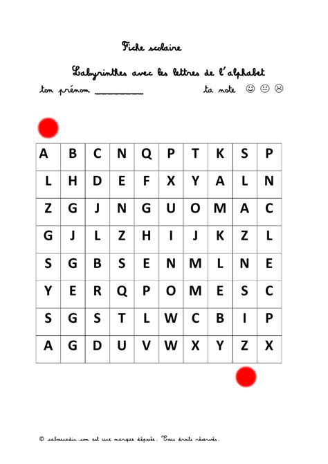 Alphabet Maternelle Apprendre Lalphabet Programme Maternelle
