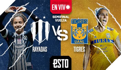 Semifinales Liga MX Femenil Rayadas vs Tigres EN VIVO y transmisión