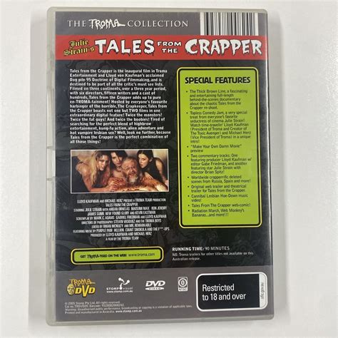 Tales From The Crapper Julie Strain The Troma Collection Dvd All Regions Ebay