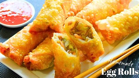 Better Than Take Out Homemade Egg Rolls Recipe