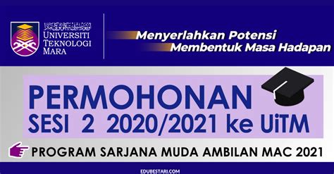 Info jawatan uitm kelantan 2020. Permohonan Kemasukan Ke Program Sarjana Muda UiTM Ambilan ...