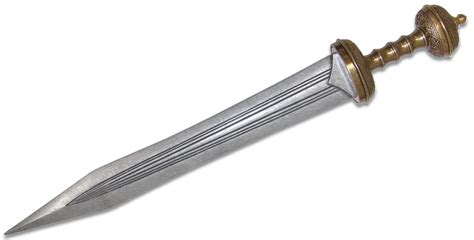 Denix Reproduction Roman Sword With Brass Trim Red