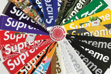 Supreme Stickers Meet The Collector Tracking Down Every Piece