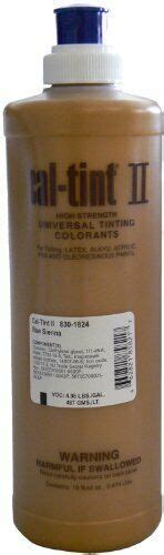 universal water based tinting colorant 16oz raw sienna ebay