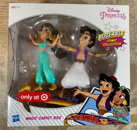 Disney Princess Poseable Comic Collection Aladdin Magic Carpet Ride