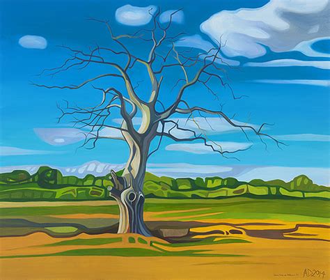 Anna Dillon The Artist Dead Tree At Hitchcopse Pit