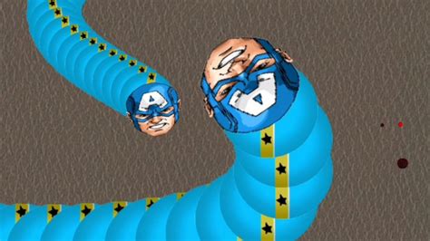 Biggest Worm Super Hero Captain America Super Hero Character Worm