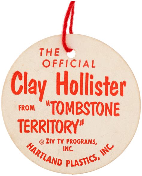 Hakes Hartland Clay Hollistertombstone Territory Gunfighter With