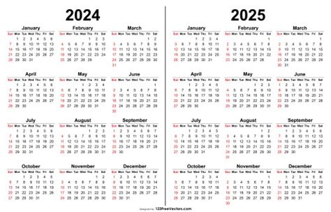 Free 2024 2025 Calendar