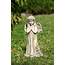 Napco Little Girl Praying Angel With Wings Garden Statue 99278199196  EBay