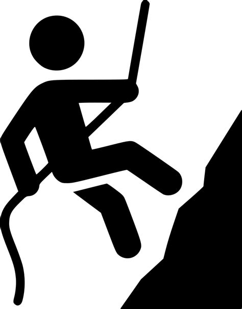 Rock Climber Svg Png Icon Free Download 546777 Onlinewebfontscom