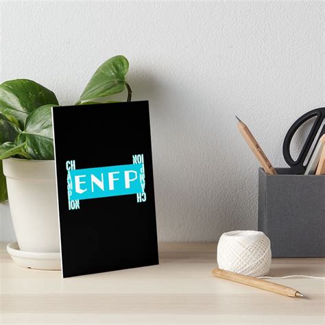 Enfp Champion Myers Briggs Art Board Print For Sale By Sibleyarts