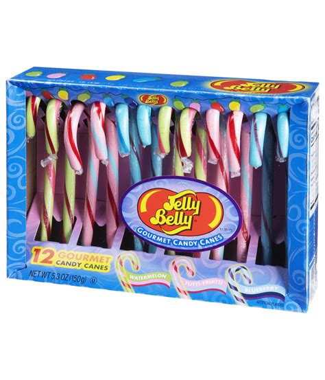 Jelly Belly Candy Canes Enjoy Jelly Belly Flavor In Candy Cane Form
