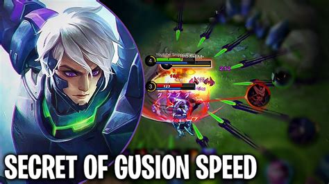 Gusion Users Use This Skin For Extra Speed ⚡ My Gusion Venom Skin Is