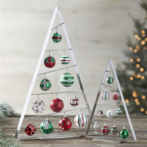 The Tannenbaum Goes Triangular In Our Modern A Frame Ornament Tree
